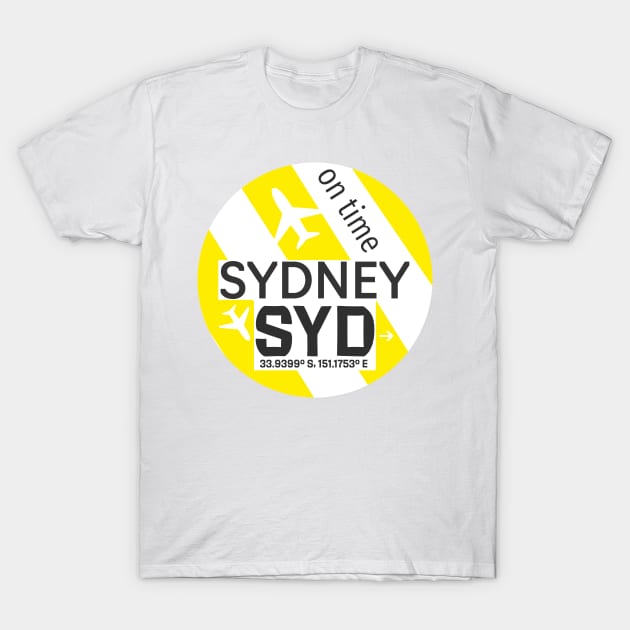 Airport Sydney T-Shirt by Woohoo